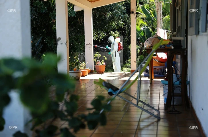 Vendredi 5 avril 2019 - opération de démoustication à la Ravine des Cabris