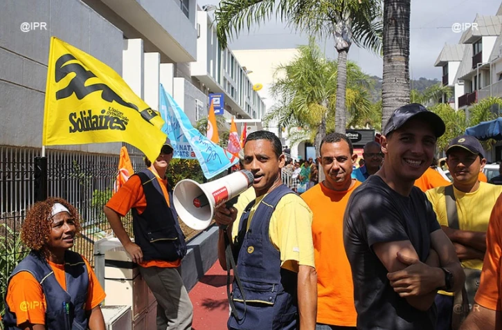 gréve centre de tri