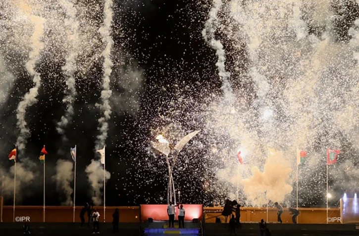 flamme jeux des îles