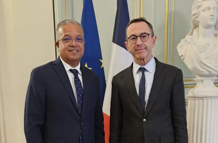 Cirylle Melchior et Bruno Retailleau