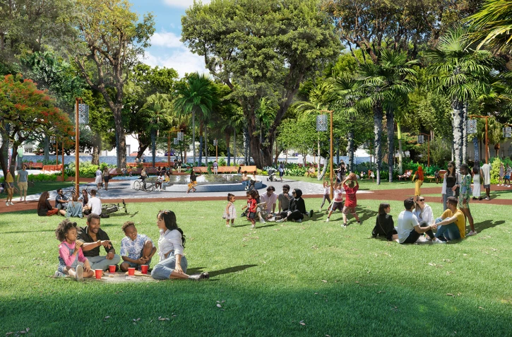 projet square Mahé de Labourdonnais