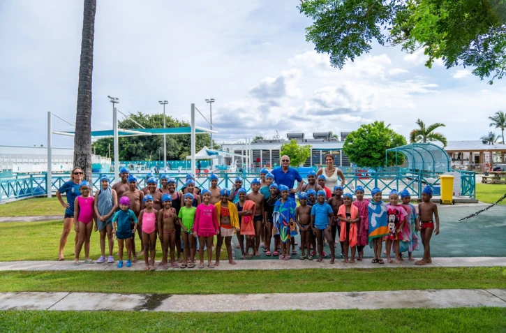 Fin du stage de natation pour les petits vacanciers du Port