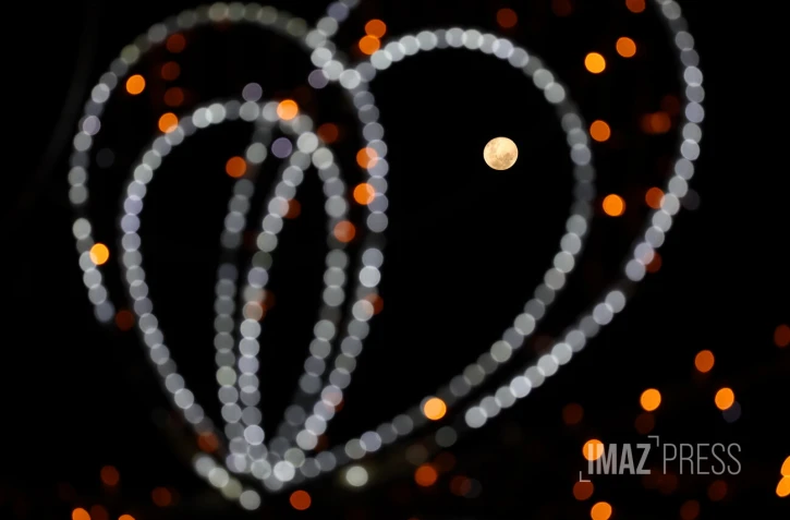 Décoration de noel avec la lune 