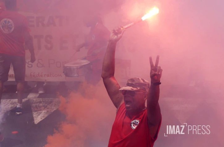 Manifestation à Saint-Denis
