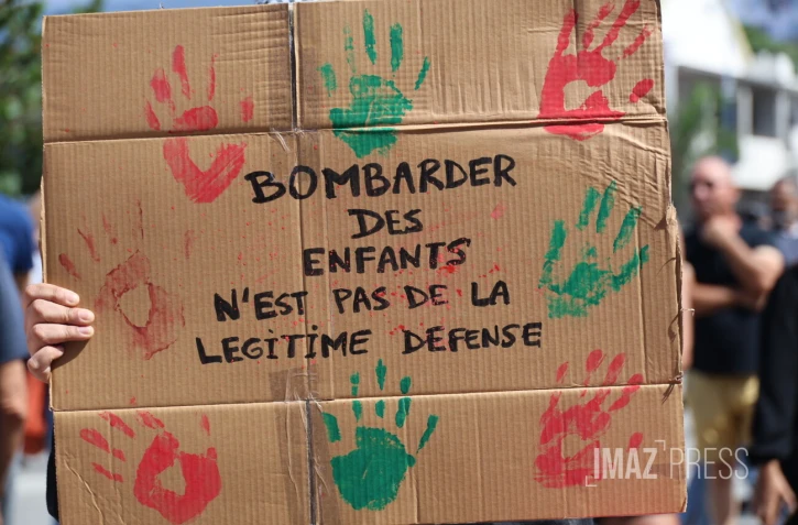 rassemblement soutien palestine Saint-Denis