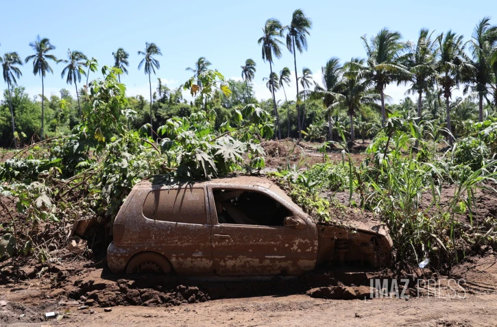 Cyclone Garance grande fontaine