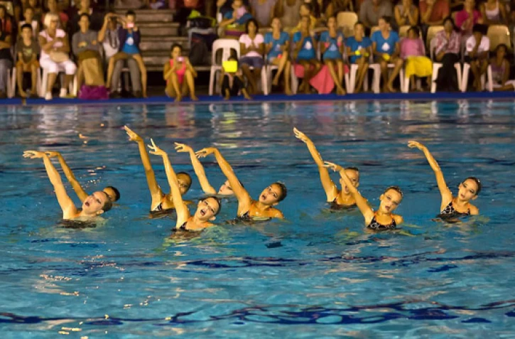 Natation synchro