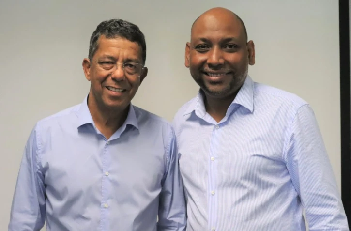 Eric Magamootoo et Thierry Robert