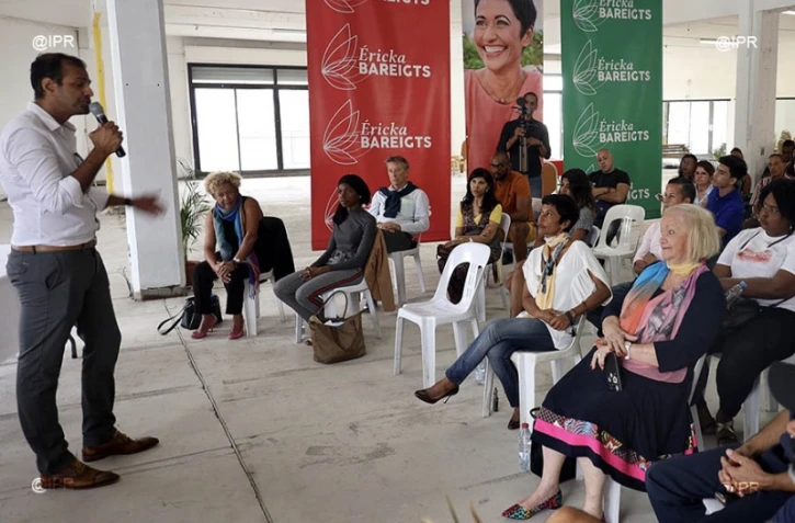 Saint-Denis : Ericka Bareigts clĂ´t sa campagne avec ses colistiers