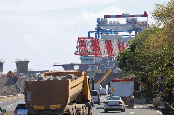 embouteillage route du littoral 