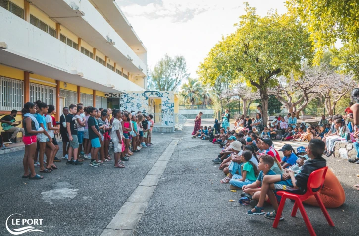 Action chorale au Port : place aux rencontres artistiques dans les écoles