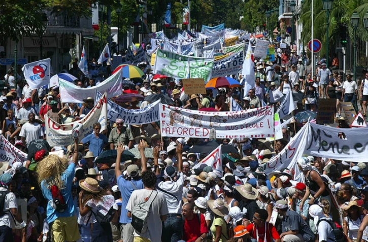 manif des enseignants