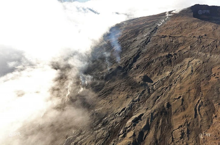 Eruption février 2015