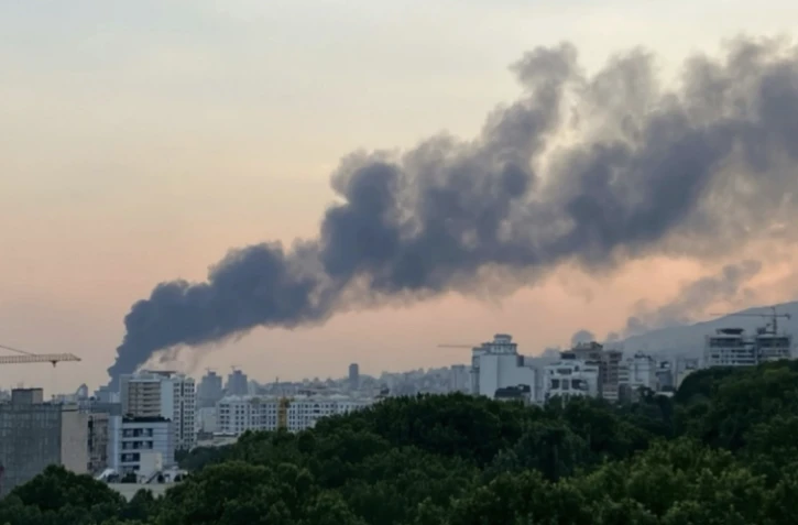 Explosion dans le centre de Téhéran, le 15 juin 2025