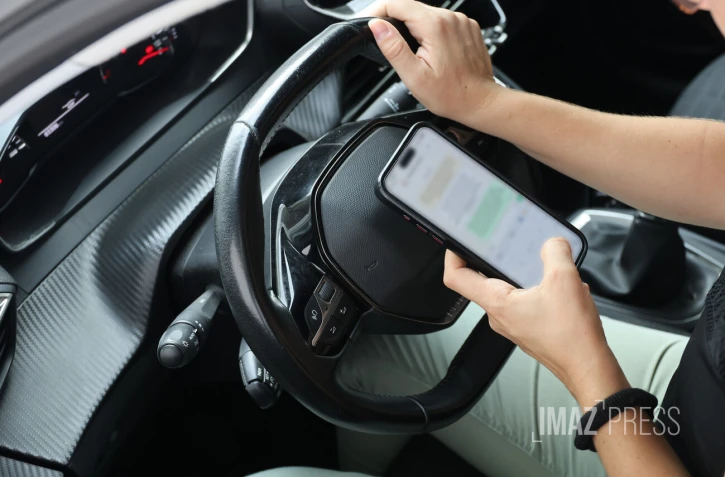 Téléphone au volant