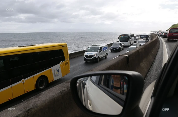 embouteillage route du littoral 