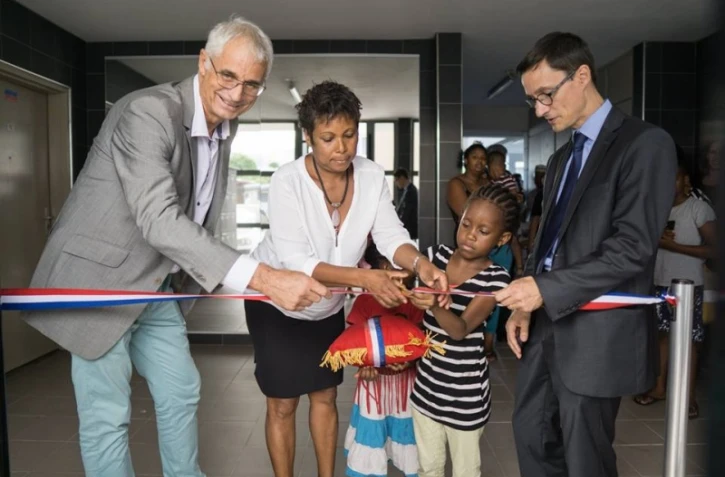 Saint-Denis, inauguration, logement, résidence, Chaudron, SHLMR 