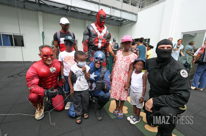 super heros pédiatrie noel 2025