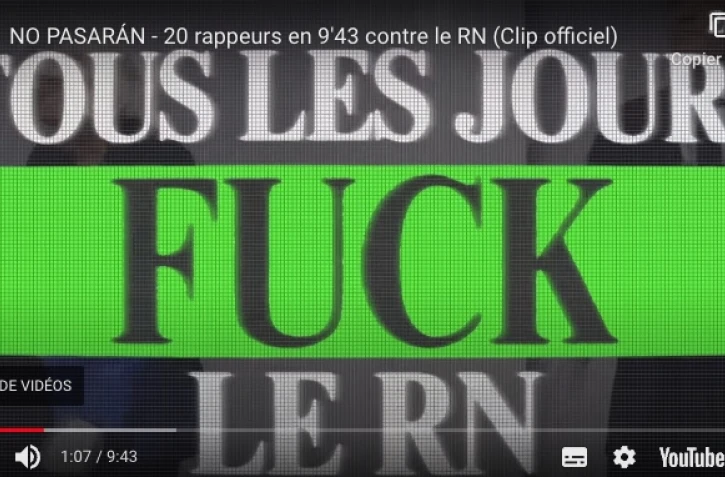 20 rappeurs contre le RN