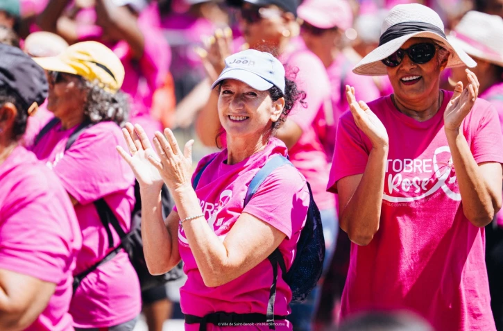Octobre Rose : Saint-Benoît mobilisée contre le cancer du sein