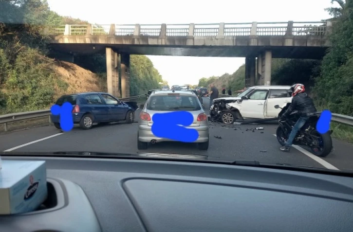 accident RN2 Saint-Pierre