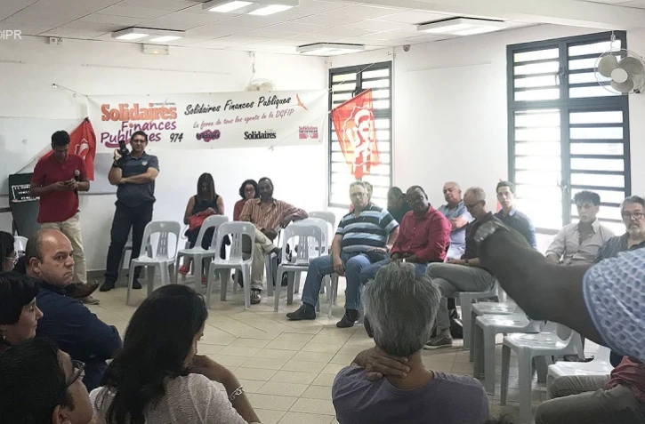 débat syndicat finance publique 