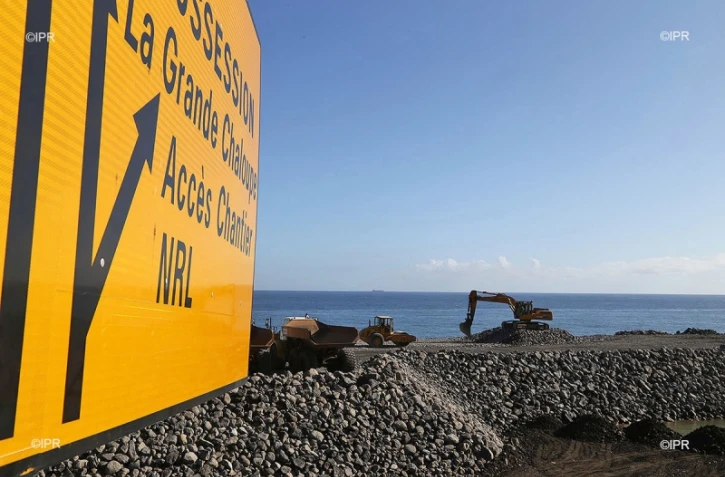 travaux route du littoral 