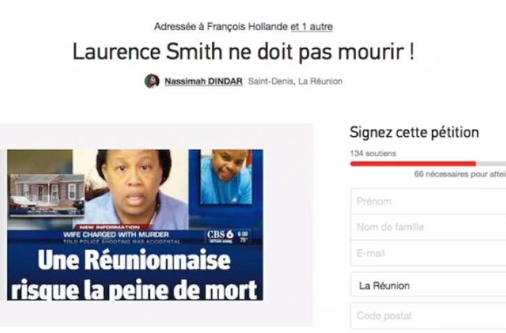 Pétition de Nassimah Dindar