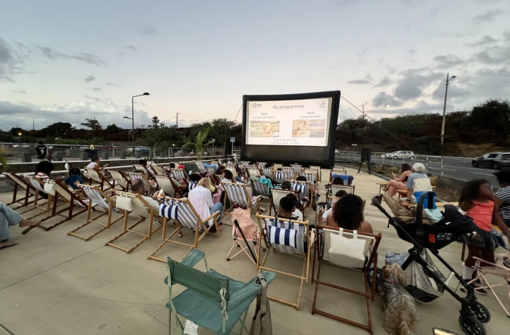 TO : un cinéma plein air à la Darse du Port