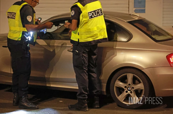 controle routier par la police nationale