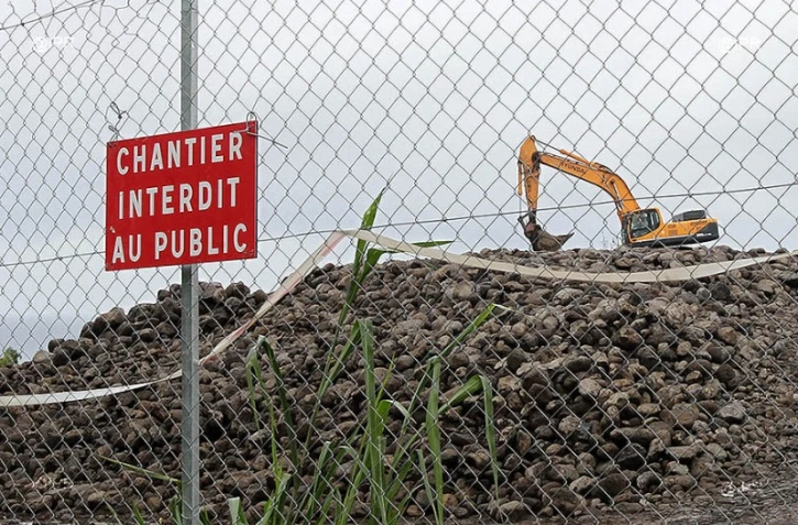 carrière des Orangers à Sainte-Anne