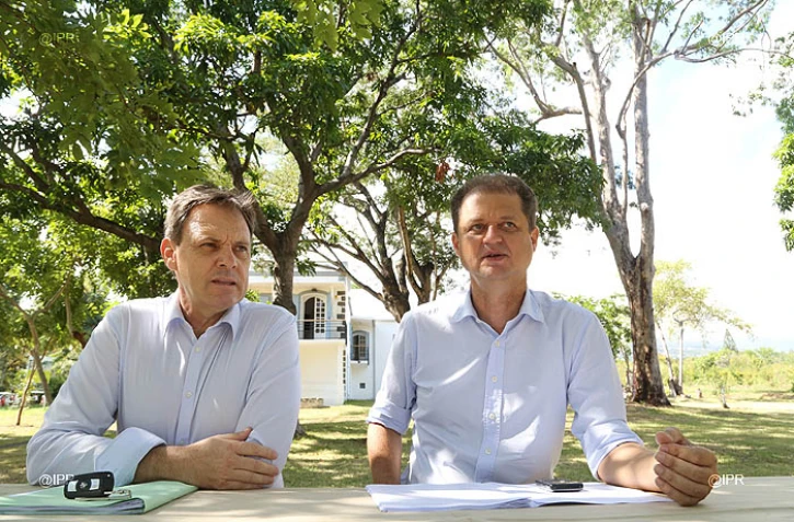 Jean Hugues Savigny et Patrice Lauriol 