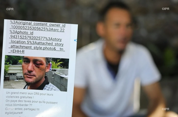 gilets jaunes Cedric Posé