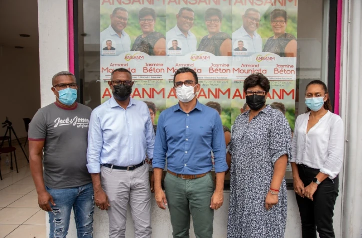  Départementales : Ansanm présente ses candidats au Port