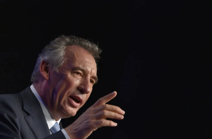 François Bayrou, président du Modem, à Guidel le 25 septembre 2016