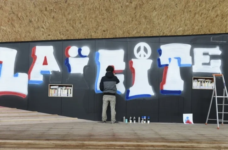 Inauguration de la "Place de la Laïcité" à Paris, le 9 décembre 2015 ©AFP - ALAIN JOCARD