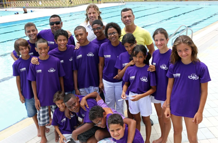 Conférence de presse Jeanne Natation