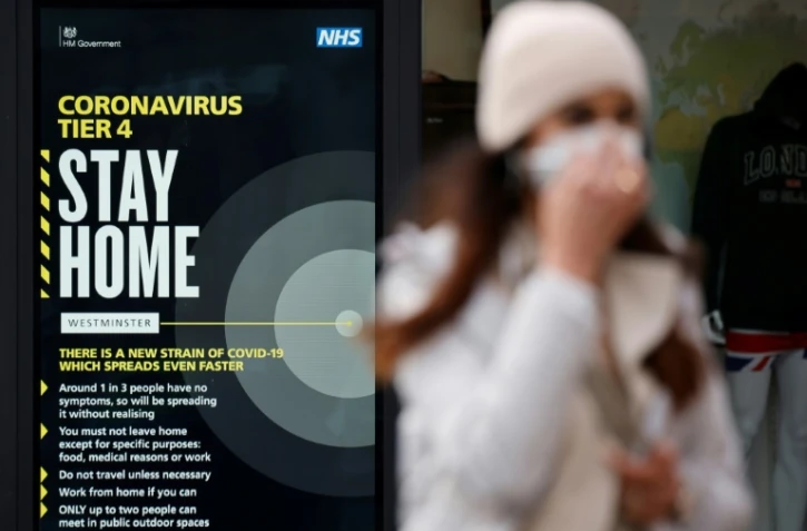 Rappel des règles sanitaires à Londres, le 23 décembre 2020