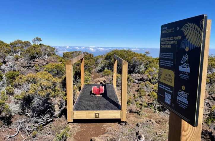 Trois nouvelles stations de biosécurité installées sur le parc national [?]