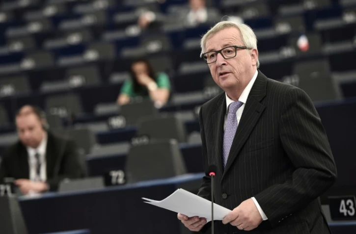 Le président de la Commission européenne Jean-Claude Juncker, le 5 juillet 2016 au Parlement européen à Strasbourg