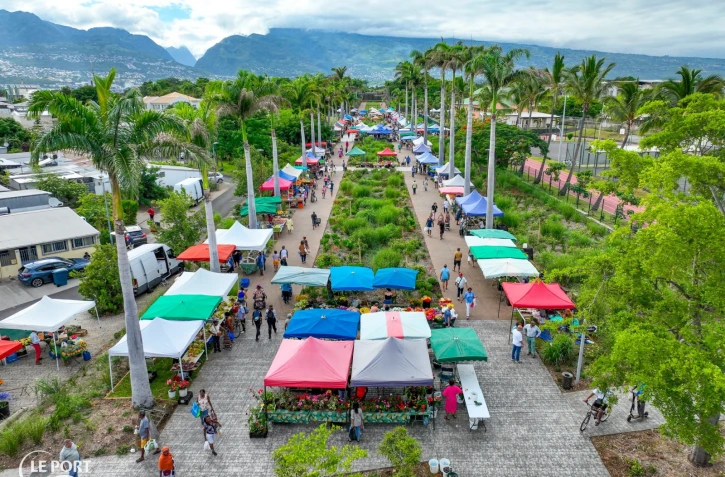 Nouvel emplacement Marché forain Le Port 2023 