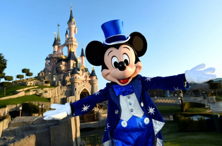Mickey, le 16 mars 2017, à Euro Disney