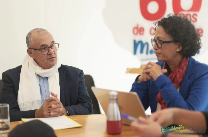 Sidélec : le président rencontre la maire de Cilaos