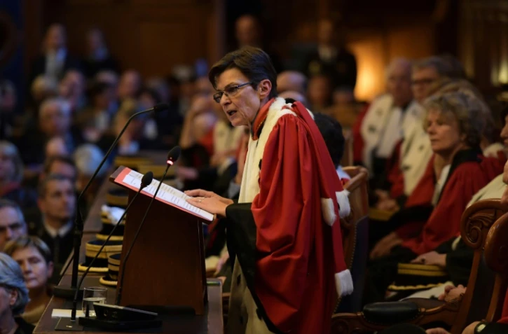 La procureure générale de Paris Catherine Champrenault, le 16 janvier 2017 à Paris