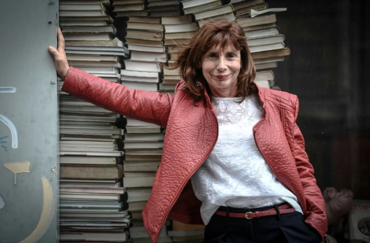 Aline le Guluche, auteure de "J'ai appris à lire à 50 ans", le 28 septembre 2020 à Paris