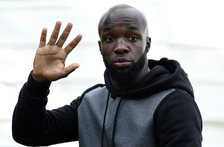 Le milieu de terrain de l'équipe de France et de l'OM Lassana Diarra à Clairefontaine, le 9 novembre 2015