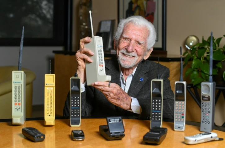 L'ingénieur Martin Cooper à Del Mar, en Californie, le 20 mars 2023