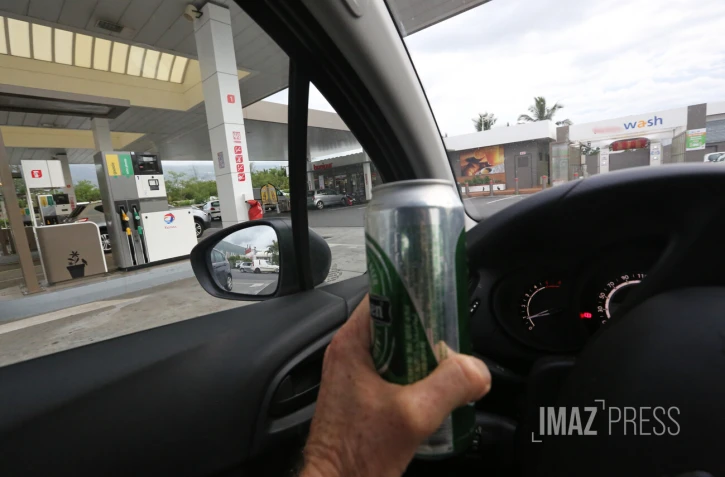 vente alcool station service 