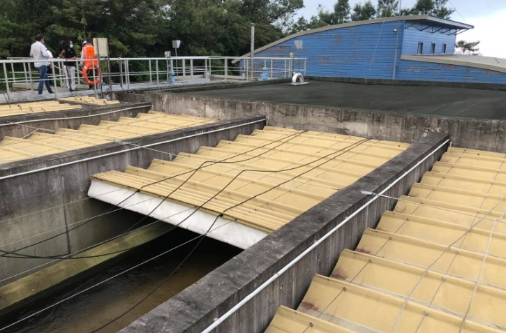 TCO : opération nettoyage pour les réservoirs d'eau de Saint-Leu 