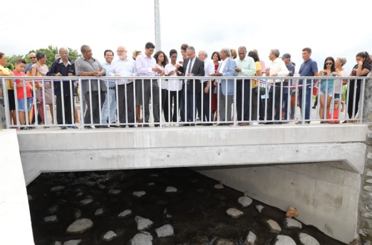 Travaux route Bras des Chevrettes 